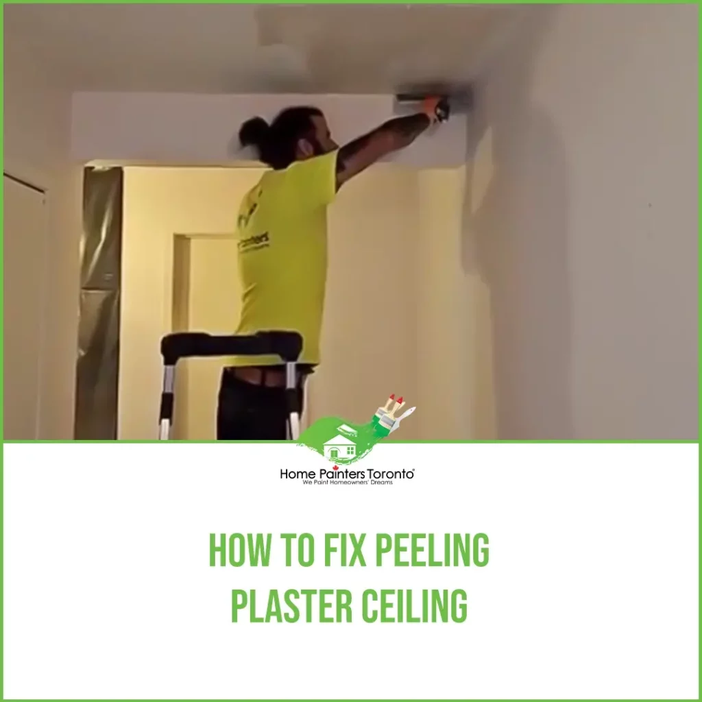 How to Fix Peeling Plaster Ceiling Image