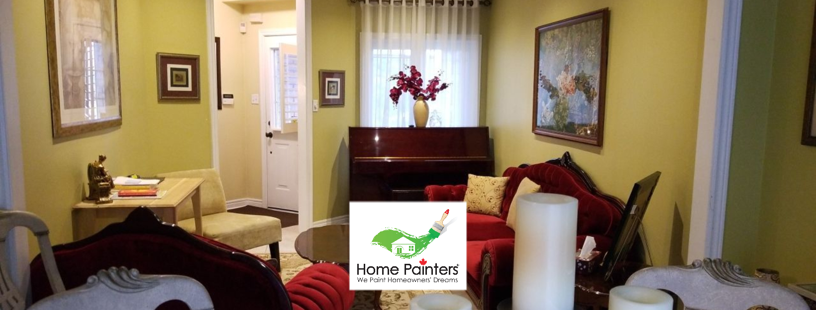 interior painting job by home painters toronto painting company
