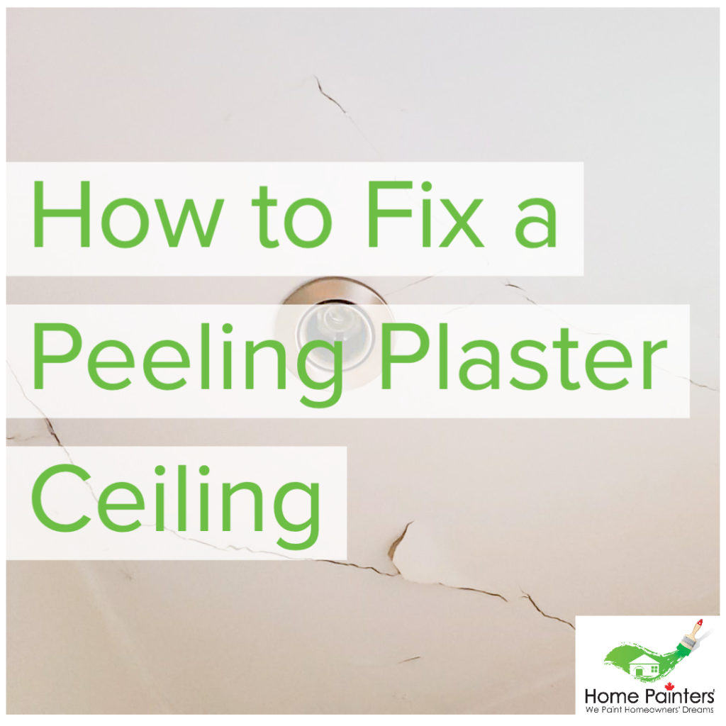 how to repair water damaged plaster ceiling, cracked plaster ceiling with potlight, professional home painters in toronto