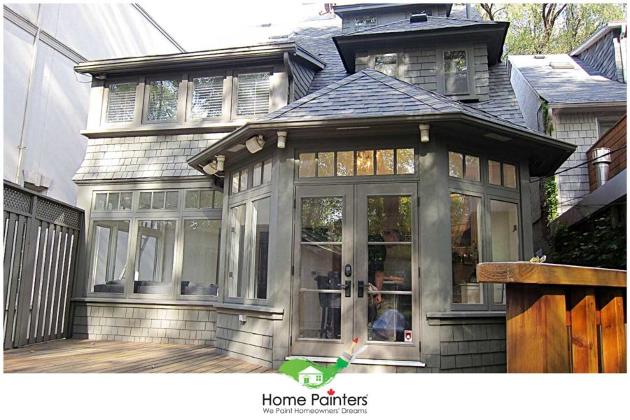 how to paint aluminum siding and vinyl window trim house painters in toronto