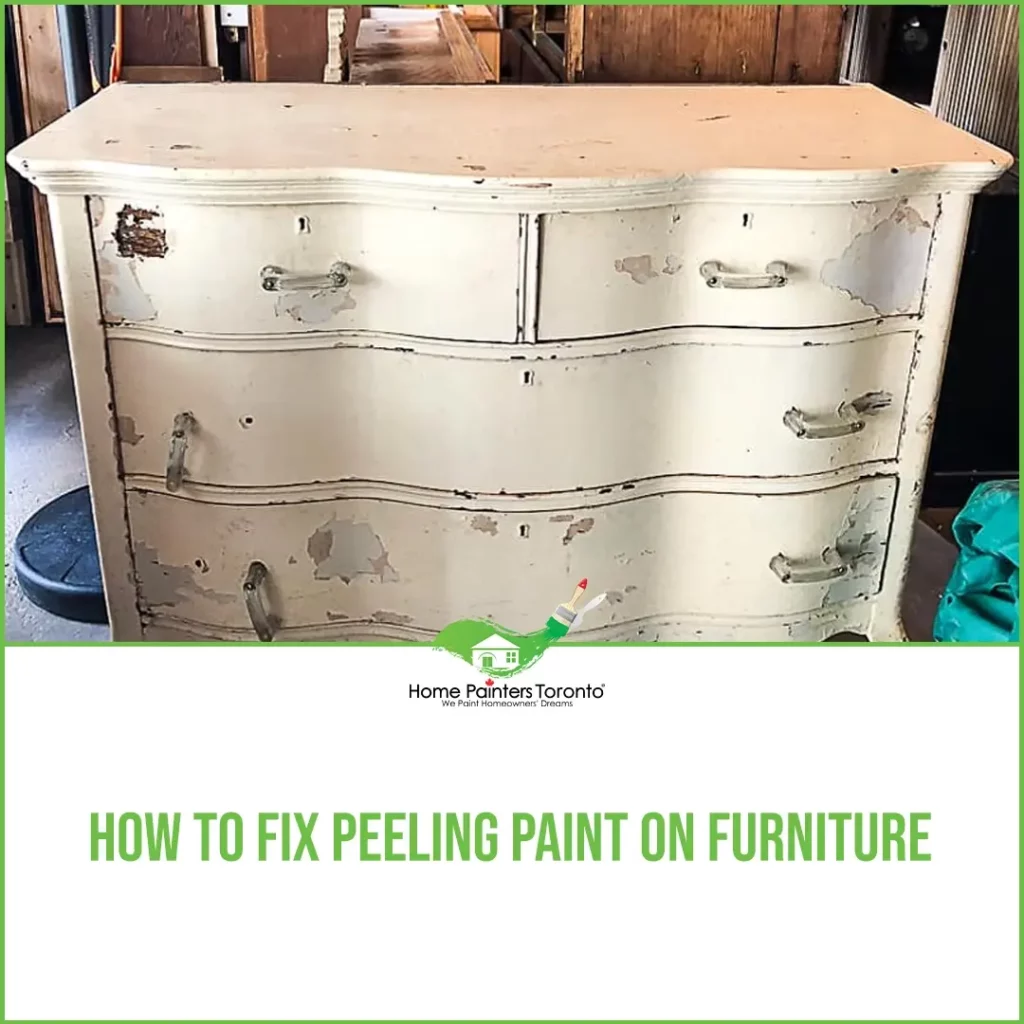 How to Fix Peeling Paint On Furniture Image