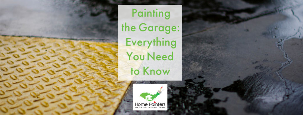 Featured Image - Painting the Garage