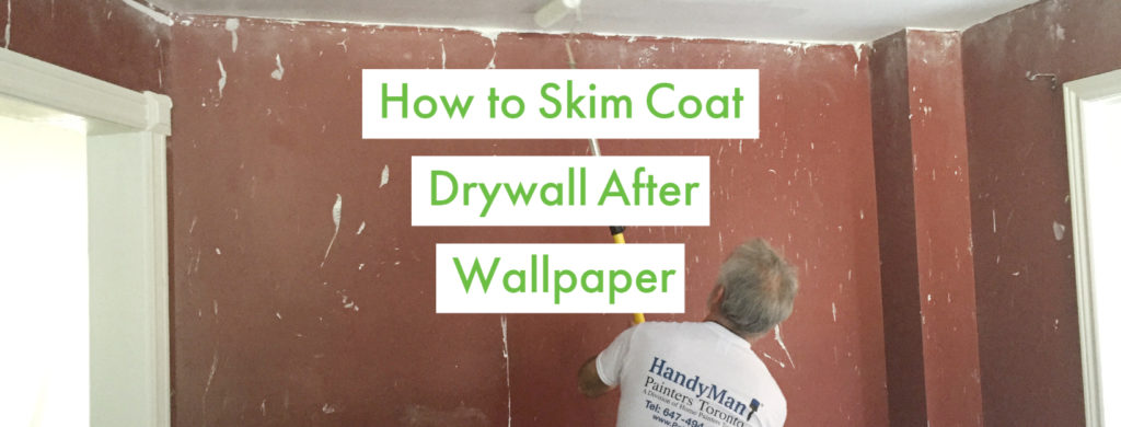 Featured Image: How to Skim Coat Drywall After Wallpaper