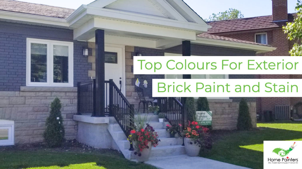 Top Colours For Exterior Brick Paint and Stain, brick painters, staining brick house, staining exterior brick, exterior house painting services, exterior painters near me