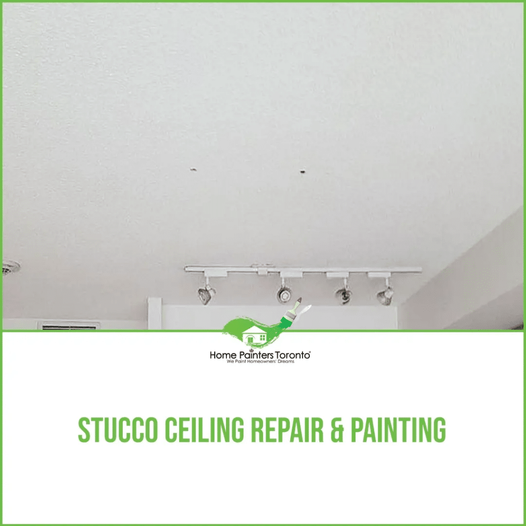 Stucco Ceiling Repair and Painting