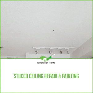 Stucco Ceiling Repair and Painting