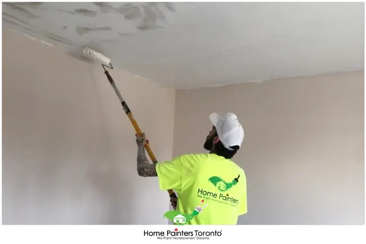 Painter Painting the Ceiling