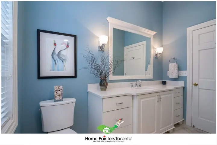 Blue Bathroom