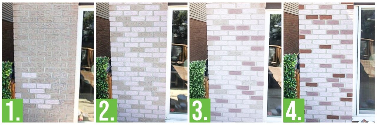 exterior brick staining guide