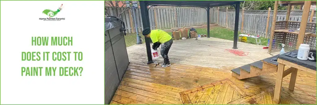 How Much Does it Cost to Paint My Deck?