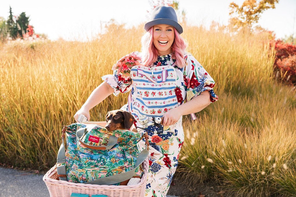 tiffany pratt from HGTV with dog