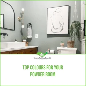 Top Colours For Your Powder Room