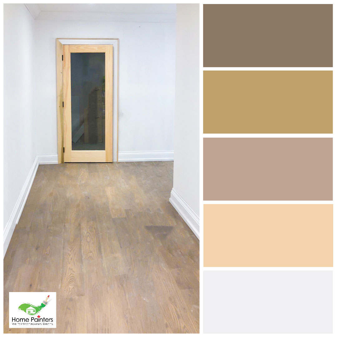 calm serene inviting color ideas for hallways paint, modern home in toronto, one day painting toronto home painters