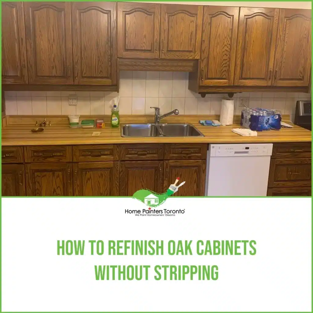 How to Refinish Oak Cabinets Without Stripping
