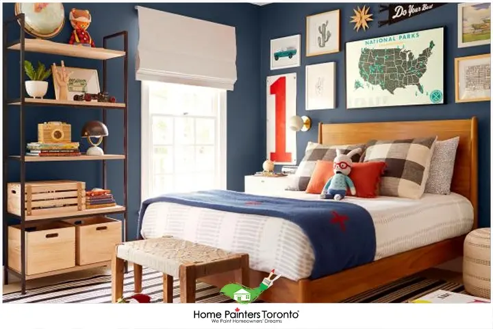 Kids Bedroom Blue