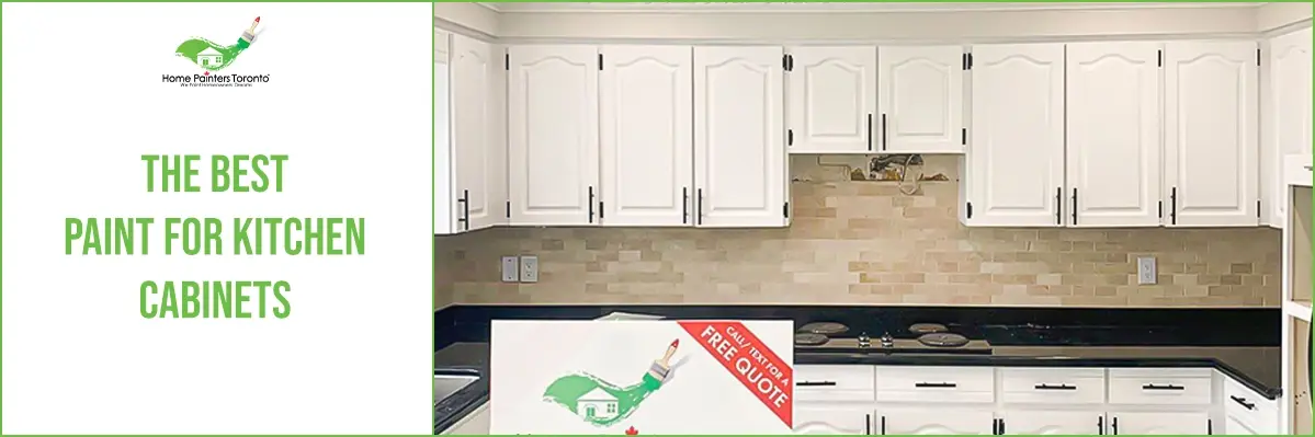 The Best Paint For Kitchen Cabinets Banner