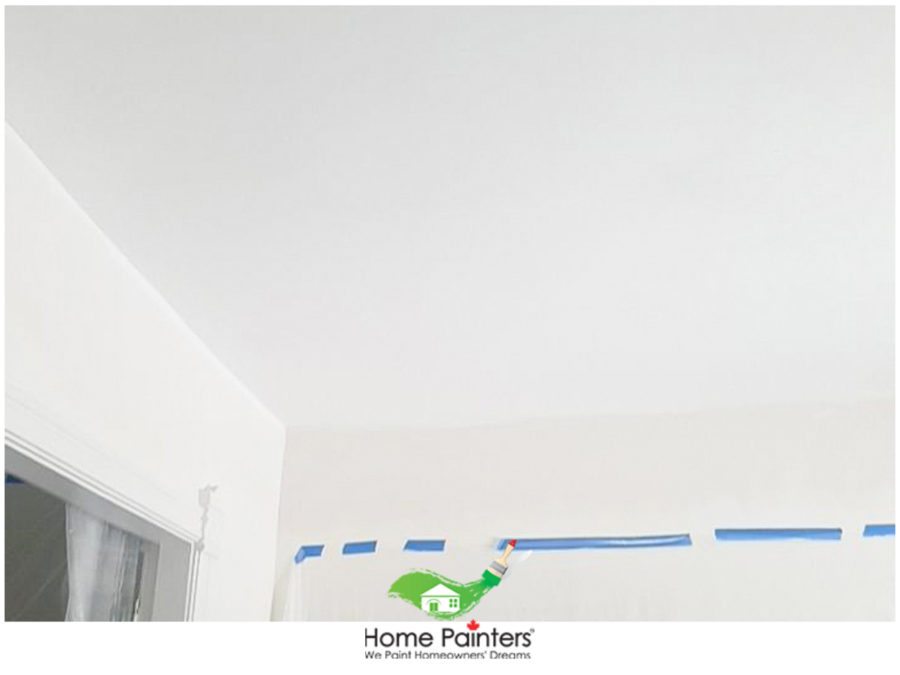 interior painting - ceiling flattening