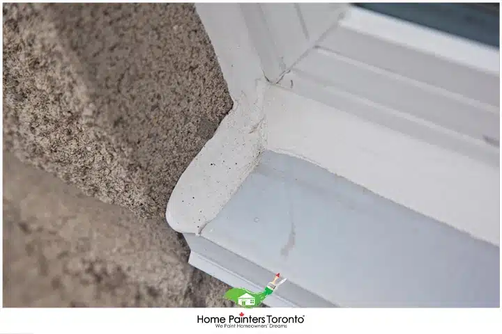 Caulked Windows with Cracks or Gaps