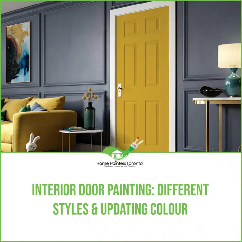Interior Door Painting: Different Styles and Updating Colour
