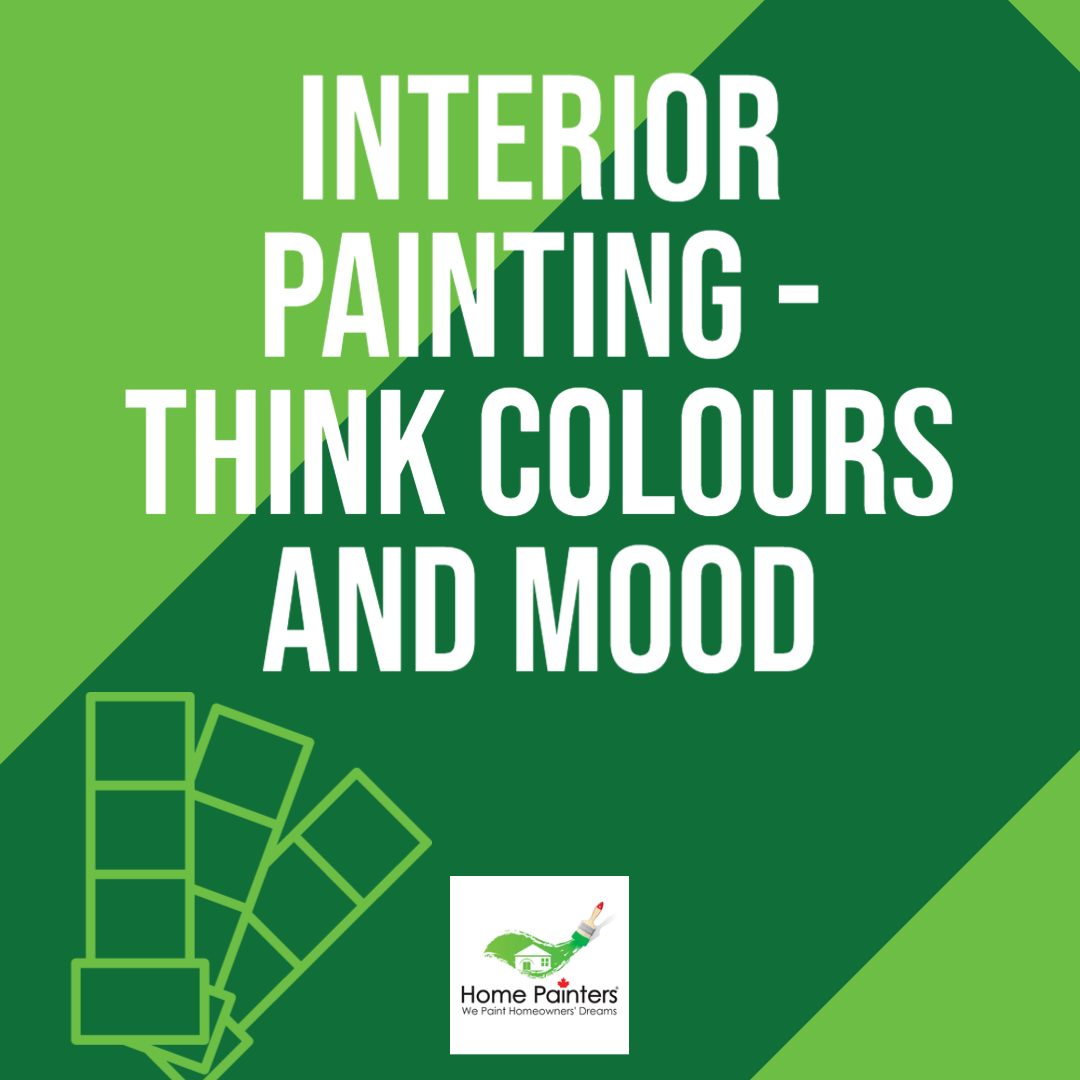 Interior painting - Think colours and mood