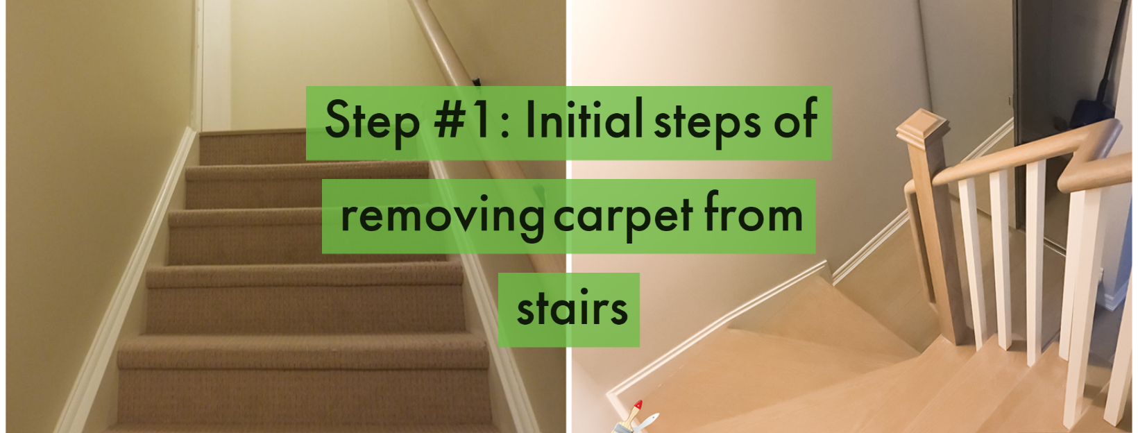 How To Remove Carpet From Stairs Home Painters Toronto