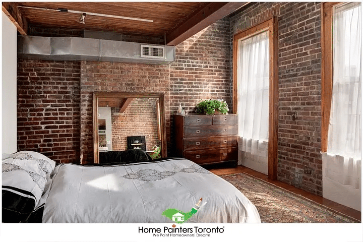 Interior Industrial Brick Wall