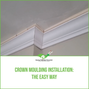 Crown Moulding Installation The Easy Way