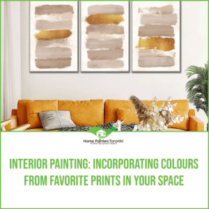 Incorporating Colours From Favorite Prints In Your Space