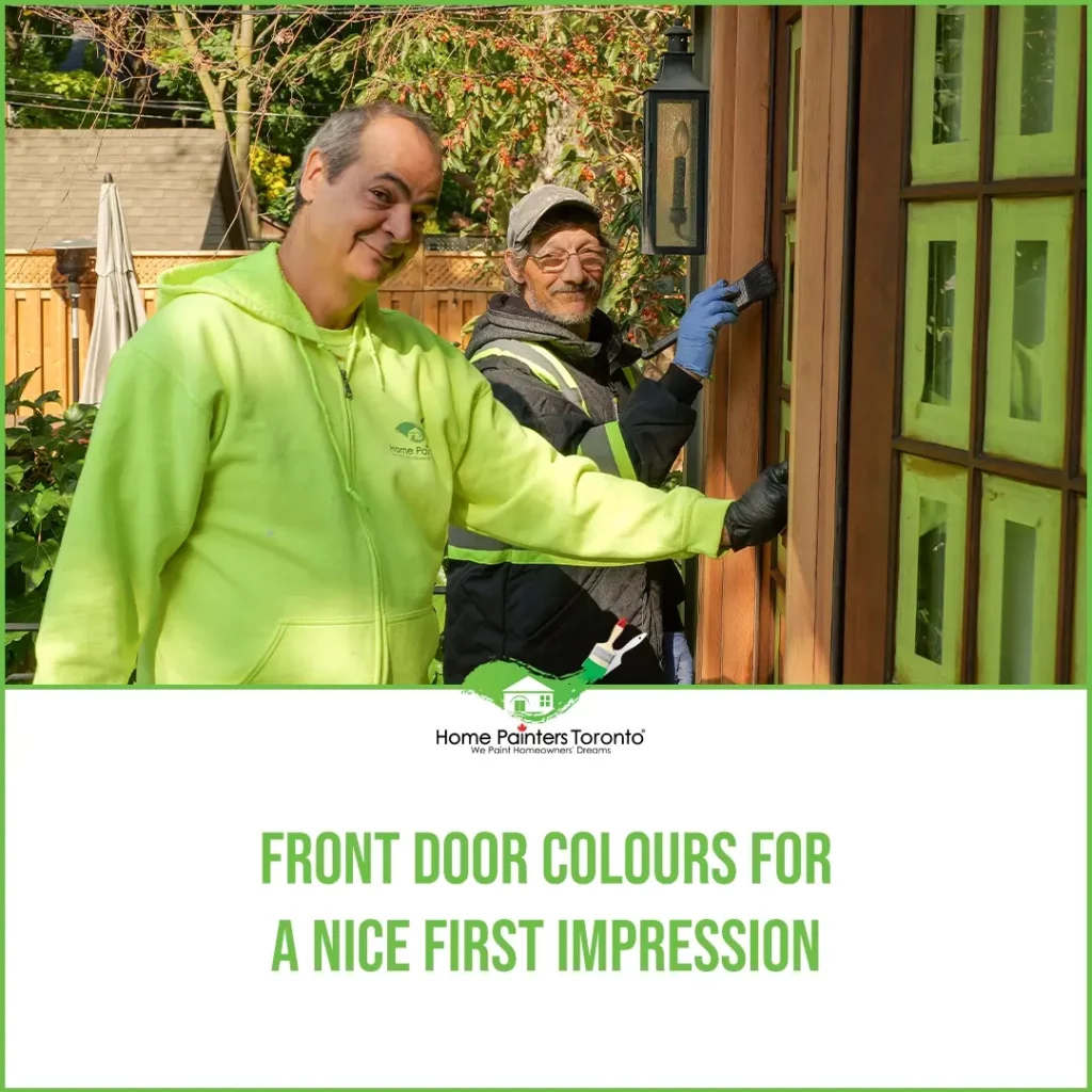 Front door colours for a nice first impression featured