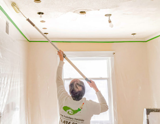 How To Remove Stucco Ceiling Home Painters Toronto