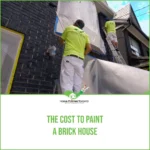 The Cost To Paint A Brick House featured