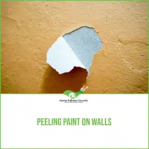 Peeling Paint On Walls