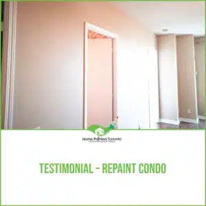 Testimonial – Repaint Condo