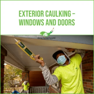 Exterior Caulking - Windows And Doors