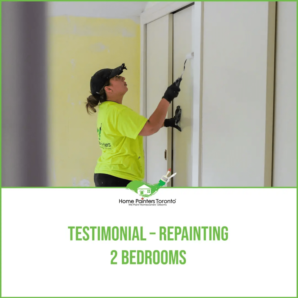 Testimonial – Repainting 2 Bedrooms
