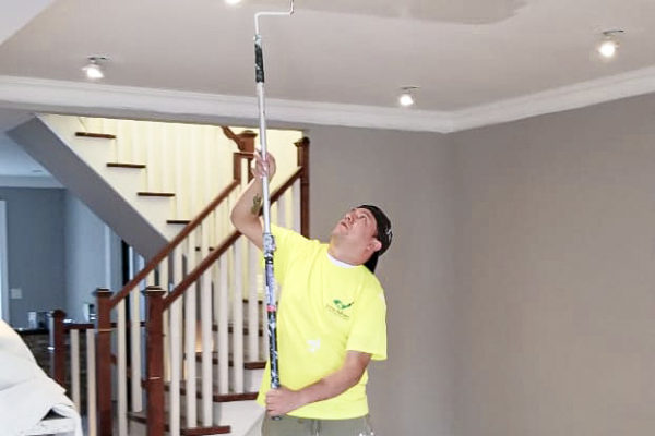 house painters, house painter painting a ceiling by home painters toronto, home painting services, interior house painters near me, interior painting services, house painting company, professional painters