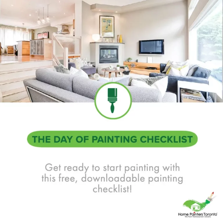 Your Day of Painting Checklist