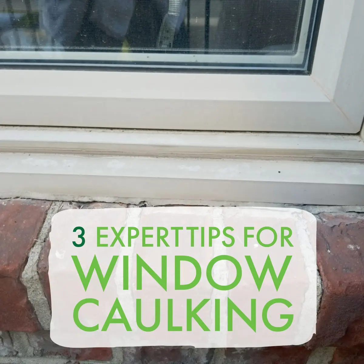 How To Do Window Caulking Home Painters Toronto
