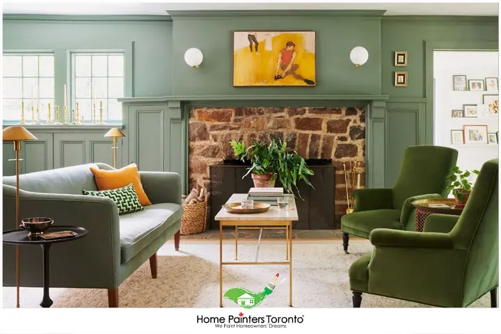 Green Living Room