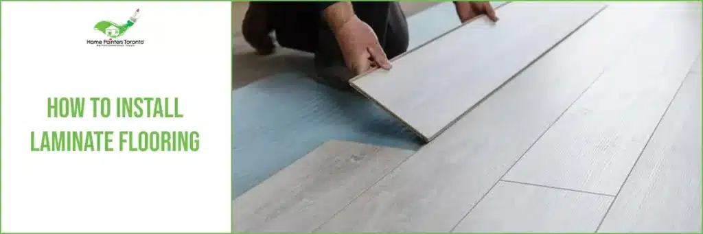 How to Install Laminate Flooring Banner