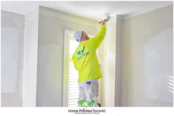 Painter Painting Ceiling