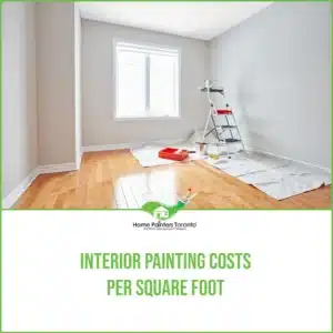 Interior Painting Costs Per Square Foot