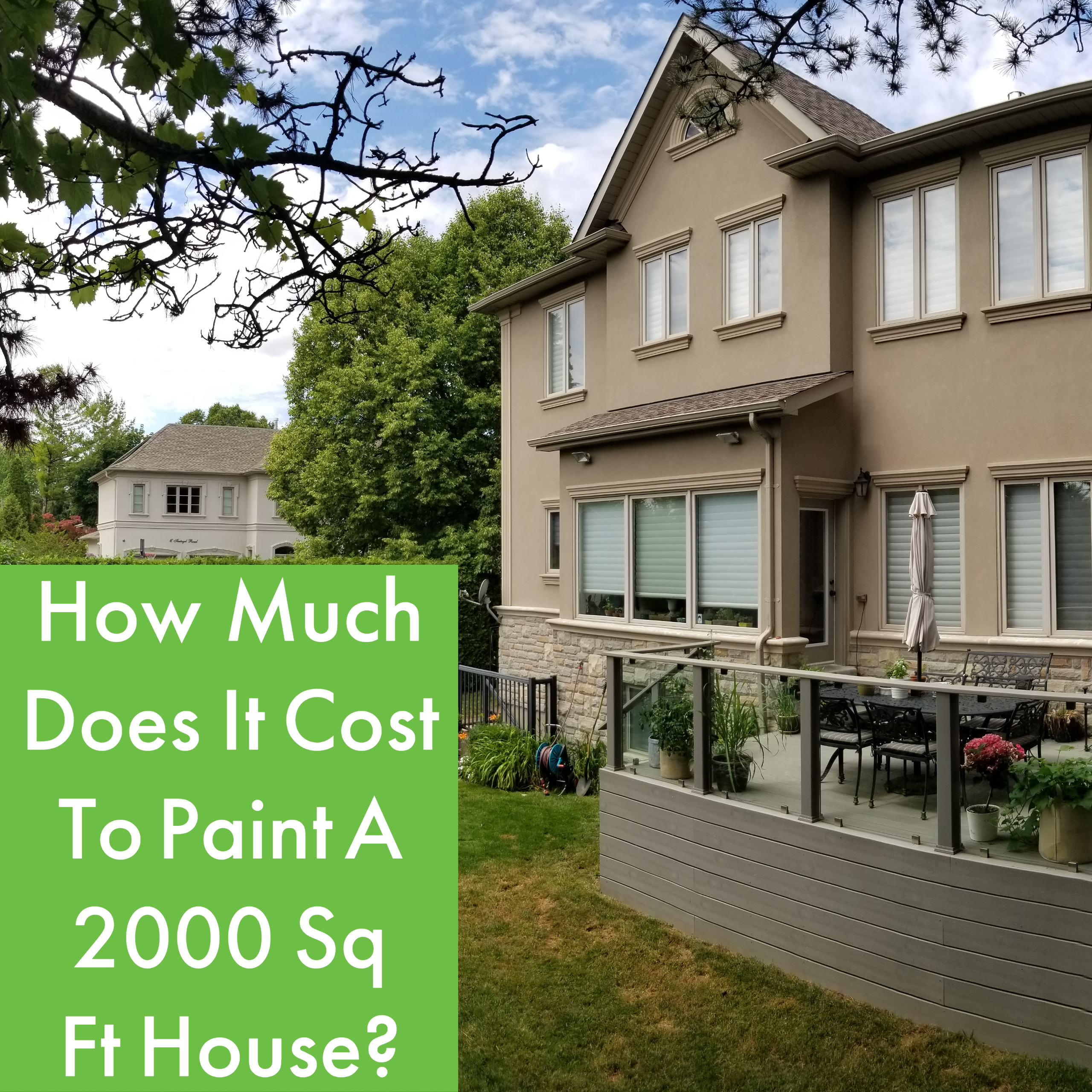 How Much Does It Cost To Paint A 2000 Sq Ft House