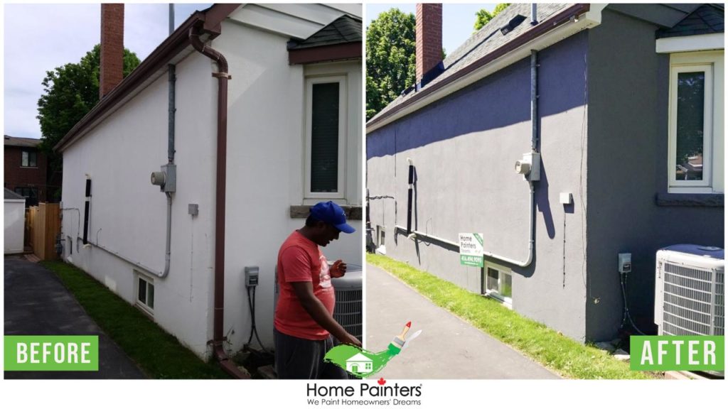 exterior painting home painters toronto modern