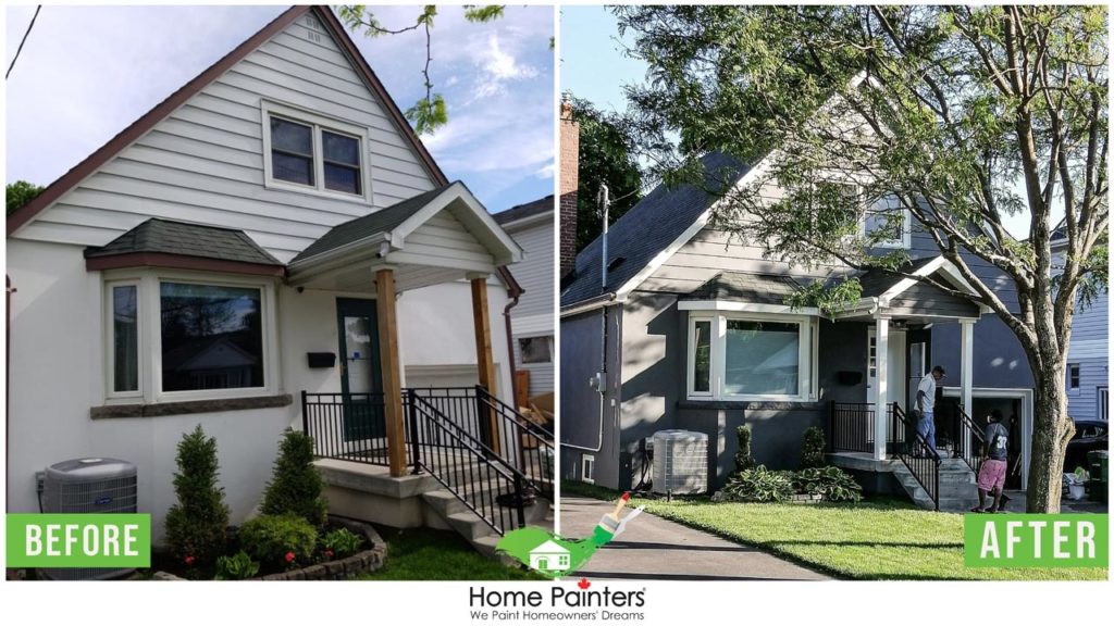 exterior aluminum siding home painters design deck painting toronto transformation