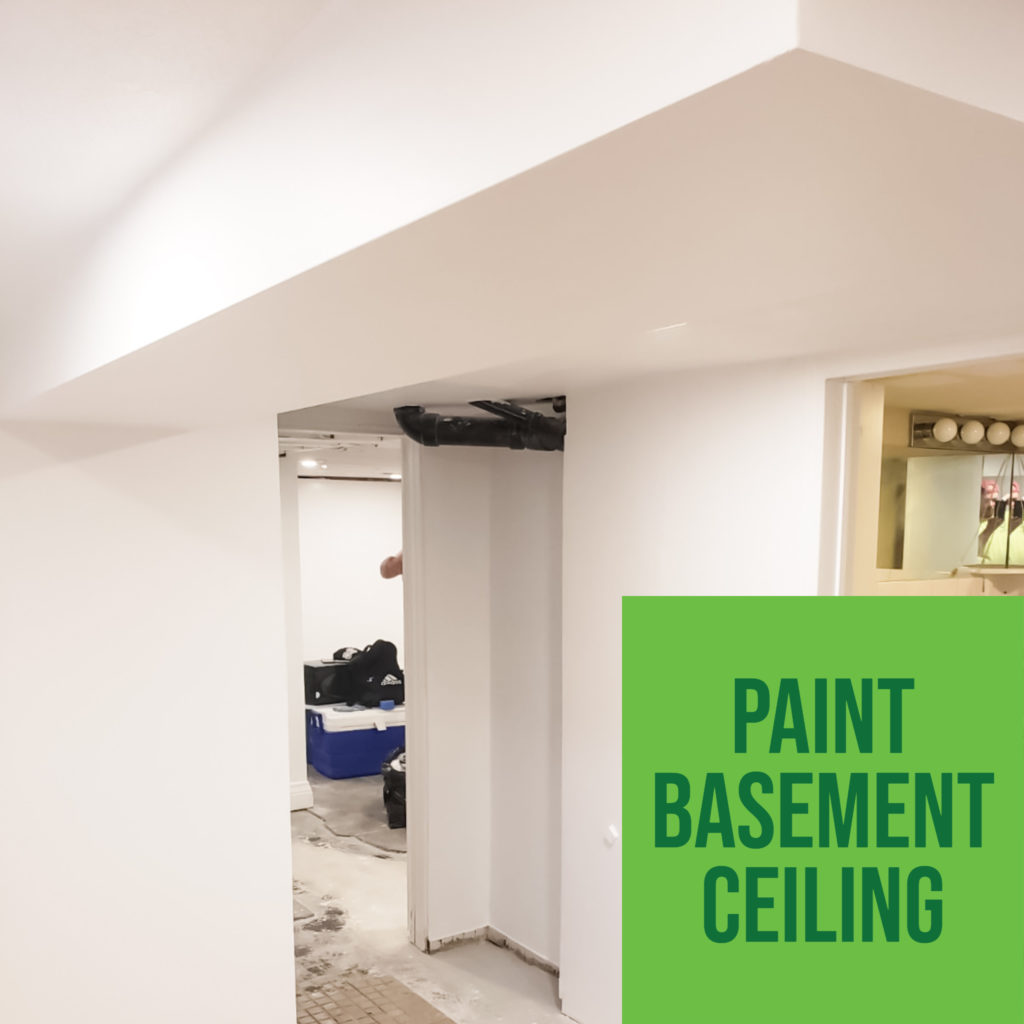 paint basement ceiling