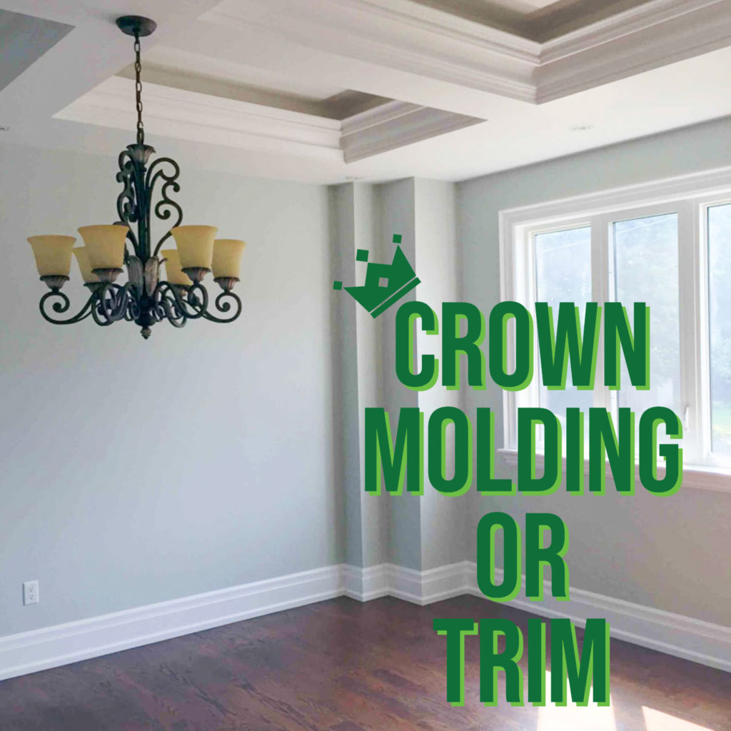 Crown molding or Trim