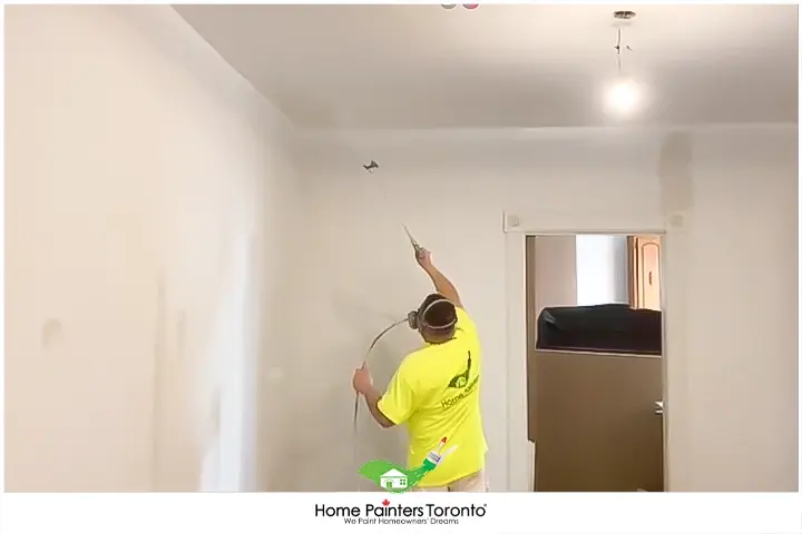 Painter with Safety Gear