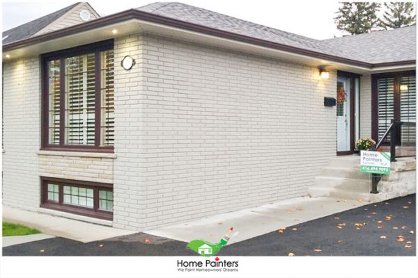 exterior brick staining