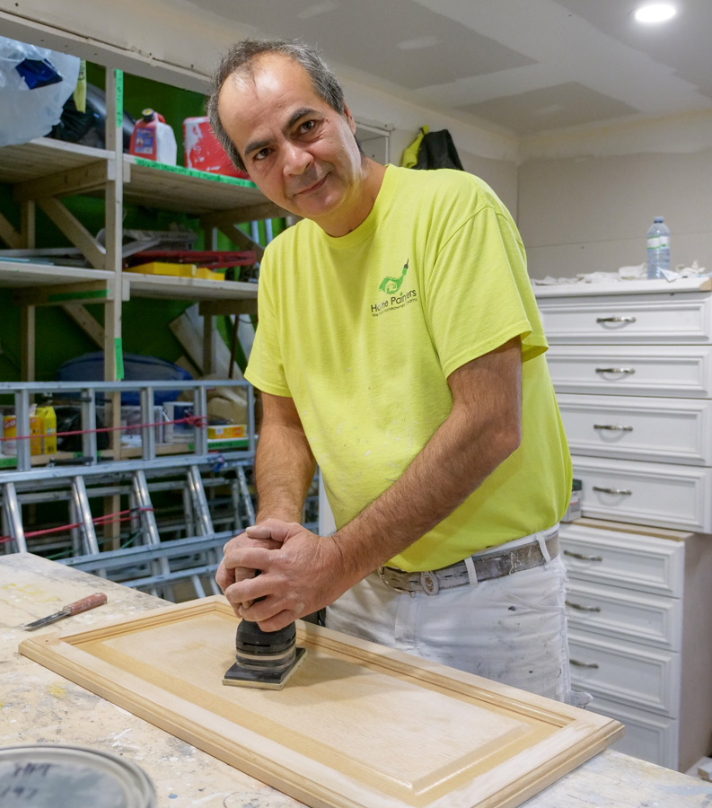 Kitchen cabinet painting near me in Toronto and the GTA